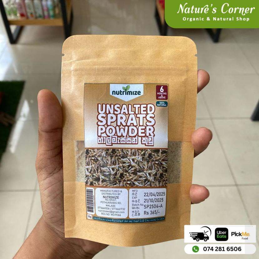 Unsalted Sprats Powder